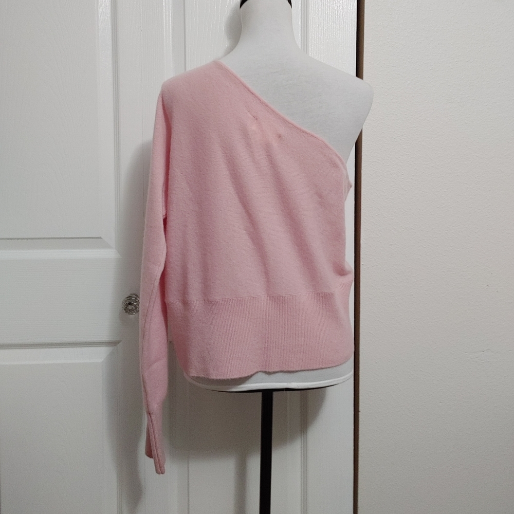 Maeve One-Shoulder Cashmere Sweater - Picture 8 of 11